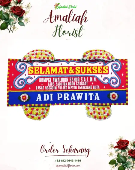 Papan Bunga Ucapan Selamat Conggeang Kulon